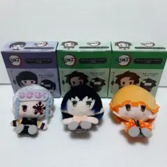 鬼滅の刃　プラッシュマスコット　我妻善逸 嘴平伊之助 宇髄天元