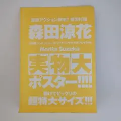 森田涼花 実物大ポスター 漫画アクション特別付録 未開封 難有
