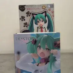 初音ミク 猫耳Tシャツver. にゃんこ フィギュア 2種セット