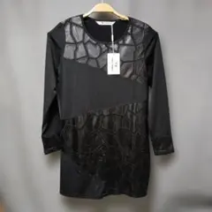 ★Linea Monica★ ブラックチュニック 長袖