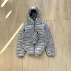 00s old uniqlo 短丈 ダウンジャケット モンベル 似 シルバー