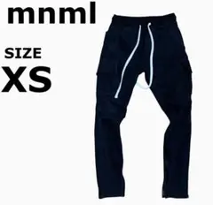 mnml カーゴパンツ XSサイズ ダークブルー