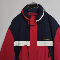 T*Z様 トミーヒルフィガー ナイロンジャケット マルチカラー メンズXXL