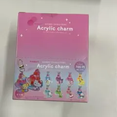 サンリオキャラクターズ　アクリルチャーム　トレーディングぷっくり　10個セット