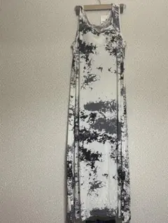 即日発送‼️ 新品タグ付き　Mサイズ　キャミワンピース ホワイト　 ロング丈