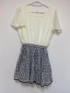 dazzlin ギンガムチェック　ワンピース【期間限定SALE】