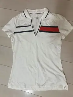 TOMMY HILFIGER ストライプポロシャツ XS