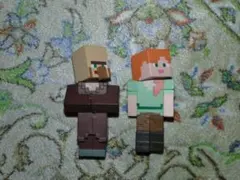 Minecraftキャラクター フィギュア 2体セット