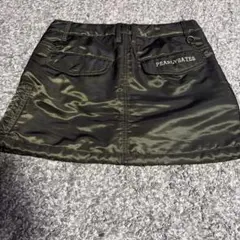 パーリーゲイツ　中綿スカート サイズ1 カーキ　防寒