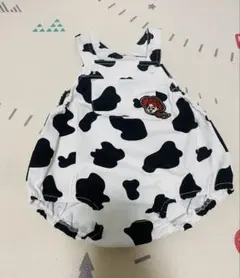 ✨美品✨バースデイfutafutaトイストーリー ジェシー カウ柄オーバーオール