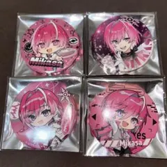 みかさくん 缶バッジ　めておら　Meteorites