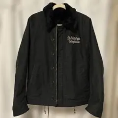 WACKOMARIA ワコマリア デッキジャケット 黒 背面マリア 裏ボアのサムネイル