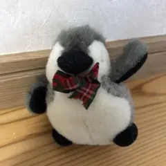 【希少品・平成レトロ】TAKENOKO ペンギン　マスコットキーホルダー