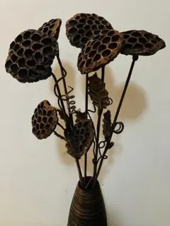 特選仏花 造花無し プリザーブドフラワー 花器無し 一対 ホオヅキ