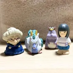 【タイムセール】どんぐり共和国 千と千尋の神隠し 指人形×4