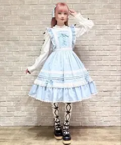 アクシーズファムkawaii ロココジャンパースカート ブルー 未開封 アクシーズファムkawaii ロココジャンパースカート ブルー 未開封