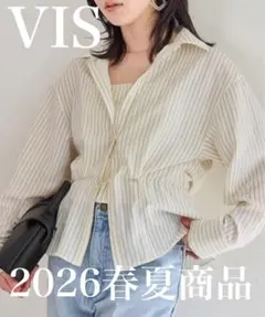 【VIS】レイヤードシャツ【2026ss】