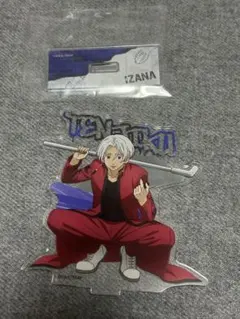 東京リベンジャーズ　黒川イザナ　ラッキー缶バッジ　BIGアクリルスタンド