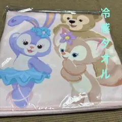 【香港ディズニー限定】ダッフィーとフレンズ クールタオル フード付き 【新品】のサムネイル