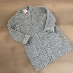 アーバンリサーチドアーズ グレー ニット カーディガン 90cm