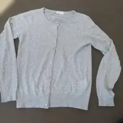 index グレー 長袖カーディガン