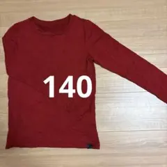 志*家様 ユニクロ　極暖　ヒートテック　140 赤