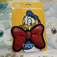 ディズニー　パルパルーザ　2025 ドナルド　パッチン　リボン