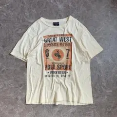 【90s】ポロスポーツラルフローレン（M）プリントTシャツ＊綿100％＊アメカジ