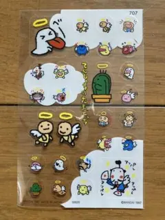 たまごっち/てんしっちのたまごっち/クリアシール/1997バンダイ製/未使用レア