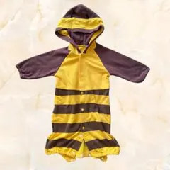 新生児　ベビー　ミツバチ　ロンパース コスチューム　50-60 お昼寝アート