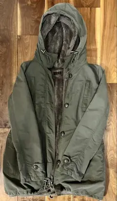 2way プロフィール ボアベスト フード付き モッズコート