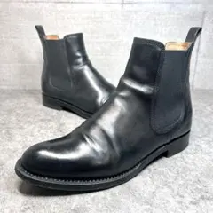【美品】 サルトル チェルシーブーツ 37 サイドゴア ブラック 厚底 レザー Scramble（スクランブル） 【60%OFFクーポン対象】サイドゴアブーツ