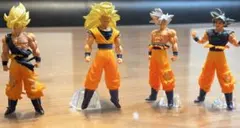 【ガシャポン】HGドラゴンボール01 GOKU EDITION 4体セット