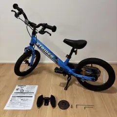 【送料込】STRIDER ストライダー 14x SPORT ブルー スタンド付