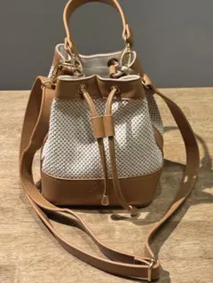 【完売品】週末まで限定セール台湾スタバ限定　カゴショルダーバックのサムネイル