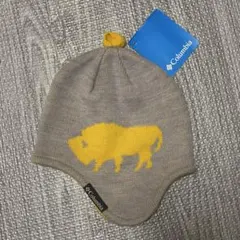 Columbia コロンビア　ベビー用ニット帽　グレー