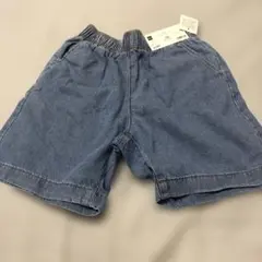 GU デニムショートパンツ 130