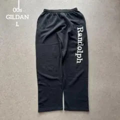 GILDAN ギルダン スウェットパンツ カレッジ ランドルフ 00s L