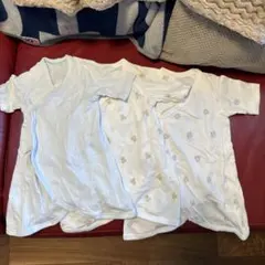 ユニクロ コンビ肌着 短肌着50-60 5枚セット　新生児