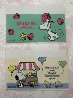 PEANUTS スヌーピー マイナンバーカードケース【2枚セット】