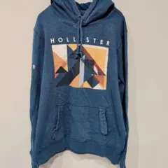 Hollister ホリスター ジオメトリックプリント フーディー パーカー古着
