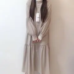 DISCOAT ディスコート　2way ロングワンピース