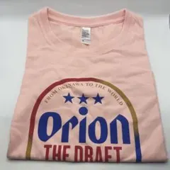 Orion THE DRAFT 半袖Tシャツ ピンク Mサイズ ショ一ト丈