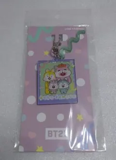 BT21 フォト風 アクリルキーチェーン MANG ファミリー