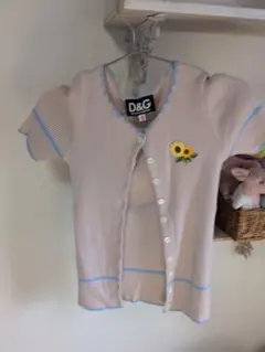 D&G ドルチェ＆ガッバーナ 半袖 カーディガン