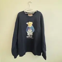 Interbreed Funk Bear トレーナー L ネイビーのサムネイル