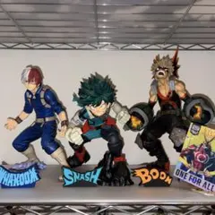 僕のヒーローアカデミアBWFC SMSP 緑谷出久　爆豪勝己　轟焦凍　オマケ付き
