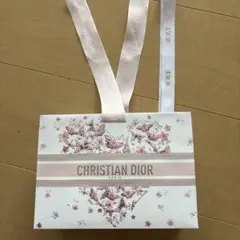 Christian Dior ショップ袋 中型 花柄