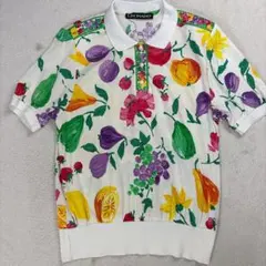 LEONARD FASHION 半袖ポロシャツ 花柄 日本製 Mサイズ - メルカリ