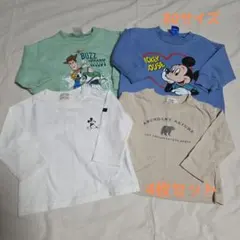 トレーナー＆ロンT 80サイズ 4枚セット ミッキー　トイストーリー
